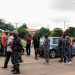 Security operatives and officials conduct an enforcement operation against illegal commercial vehicles and suspected “one-chance” criminal syndicates in Abuja.