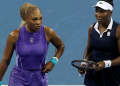 Serena Williams, left, and sister Venus have played together in the U.S. Open doubles nine times, most recently in 2022, ​when Serena made an emotional ​farewell to the sport