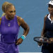 Serena Williams, left, and sister Venus have played together in the U.S. Open doubles nine times, most recently in 2022, ​when Serena made an emotional ​farewell to the sport