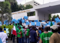 TUC pickets Abuja Continental Hotel