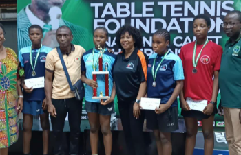 Young table tennis players at the previously concluded Dr. A.A. Efunkoya Table Tennis Foundation Championship in Lagos, as the tournament continues its focus on discovering and developing emerging talents.