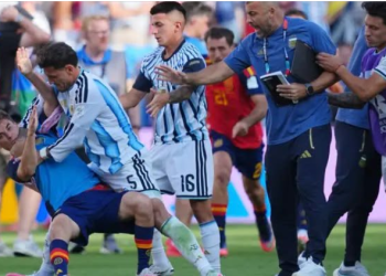The incident at the World Cup final