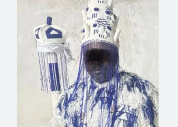 The self-proclaimed Olu of Ikeja