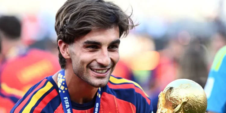 Torres scored Spain's winner against Argentina in the 2026 World Cup final