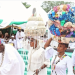 Traditional worshippers observe Ìsèse Day during a cultural and religious gathering