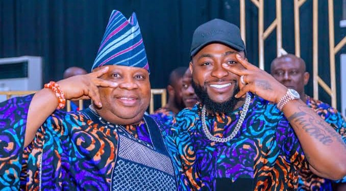 Afrobeats star David Adeleke and Osun State Governor, Ademola Adeleke, as he calls for peace ahead of the governorship election.