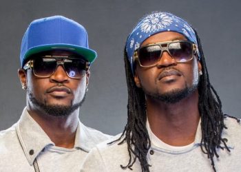 Members of the defunct P-Square group, Peter and Paul Okoye, who now pursue solo careers as Mr P and Rudeboy, respectively.