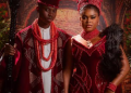 TikTok stars Peller and Jarvis celebrate their wedding ceremony in Lagos, where they receive a pledge of a ₦400 million Abuja mansion from real estate entrepreneur King Ochacho.