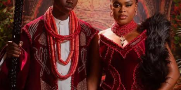 TikTok stars Peller and Jarvis celebrate their wedding ceremony in Lagos, where they receive a pledge of a ₦400 million Abuja mansion from real estate entrepreneur King Ochacho.