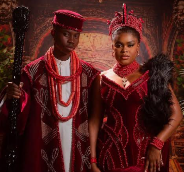 TikTok stars Peller and Jarvis celebrate their wedding ceremony in Lagos, where they receive a pledge of a ₦400 million Abuja mansion from real estate entrepreneur King Ochacho.