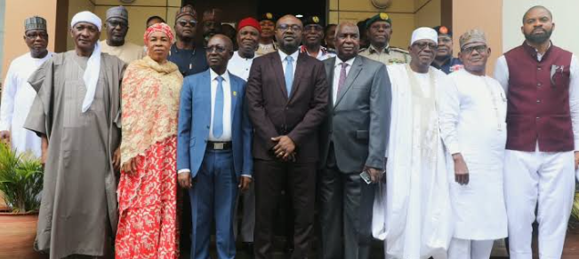 Minister of Interior, Olubunmi Tunji-Ojo, inaugurates the 10-member committee investigating the deaths of 37 miners in NSCDC custody in Niger State.