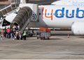 Flydubai aircraft involved in a Dubai-Tel Aviv flight that diverted to Saudi Arabia after the co-pilot attacked the pilot.