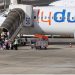 Flydubai aircraft involved in a Dubai-Tel Aviv flight that diverted to Saudi Arabia after the co-pilot attacked the pilot.