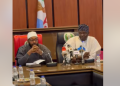 APC National Chairman, Prof. Nentawe Yilwatda, leads members of the party’s National Working Committee on a condolence visit to Niger State over the deaths of 37 miners in NSCDC custody.