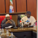 APC National Chairman, Prof. Nentawe Yilwatda, leads members of the party’s National Working Committee on a condolence visit to Niger State over the deaths of 37 miners in NSCDC custody.