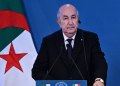 Algerian President Abdelmadjid Tebboune as Algeria severs diplomatic relations with the UAE amid escalating tensions between the two countries.