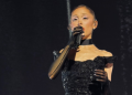 Ariana Grande performs during the final show of her 41-show “Eternal Sunshine Tour” in London as she prepares to take a planned break from public-facing work.