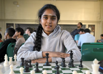 Bodhana Sivanandan, 11, competes for England at the 46th Chess Olympiad in Samarkand, Uzbekistan, where she becomes the youngest woman grandmaster in chess history.