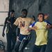 Deaf and hard-of-hearing dancers from Burkina Faso’s Fientan Company perform a synchronised routine using vibration, gestures and sign language to connect with musical rhythm.