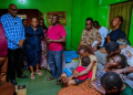 Secretary to the Delta State Government, Dr Kingsley Emu, leads a delegation of senior government officials on a condolence visit to the family of late Unity Ekpevbughe Adeda