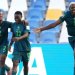 Nigeria’s Falconets celebrate their 3-0 victory over England as they advance to the quarter-finals of the 2026 FIFA U-20 Women’s World Cup in Poland.