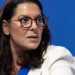 Fatima Zahra El Mansouri, who became Morocco’s first female prime minister after her party won the most seats in the parliamentary election.