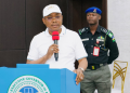 Kogi State Governor Ahmed Usman Ododo addresses first-class traditional rulers at the Government House in Lokoja, where he directs security agencies to stop night arrests and warns against unlawful home invasions and harassment of residents.