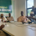 Governor Uba Sani and Kaduna State University officials during an engagement on education