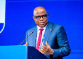Bayo Ojulari, Group Chief Executive Officer of NNPC Ltd., speaks during a press briefing on the company’s 2025 audited financial statements in Abuja, where he discusses crude oil supplies to the Dangote Refinery under the naira-for-crude arrangement.
