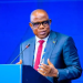 Bayo Ojulari, Group Chief Executive Officer of NNPC Ltd., speaks during a press briefing on the company’s 2025 audited financial statements in Abuja, where he discusses crude oil supplies to the Dangote Refinery under the naira-for-crude arrangement.