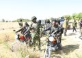 Security personnel during an operation in Katsina State. (Photo credit: Zagazola.org)
