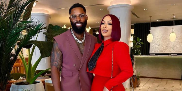 British-Nigerian businessman and influencer Igho ‘Tiny’ Ubiribo and his wife, Danielle Simba Allen, whose death is linked to complications from a penile filler procedure in Thailand
