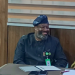 INEC Chairman, Prof. Joash Amupitan, receives JAMB Registrar, Prof. Segun Aina, and his management team during a courtesy visit, as the commission offers to support the examination body with biometric verification technology.