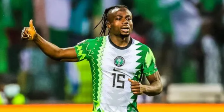 Moses Simon, Paris FC winger and Super Eagles forward, is set to make his 100th appearance for Nigeria against Madagascar in the 2027 Africa Cup of Nations qualifying match in Uyo, with the NFF preparing a special honour to mark the milestone.