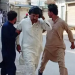 Survivors of a bomb attack at a mosque in Pakistan’s northwestern Khyber Pakhtunkhwa province.