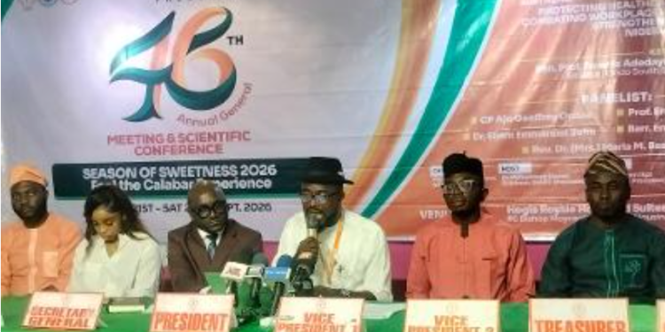 Resident doctors during the National Association of Resident Doctors’ 46th Annual General Meeting in Calabar, where the association issues a two-week ultimatum to the Federal Government over outstanding welfare and professional issues.