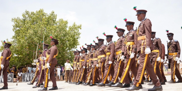 NIS graduating officers
