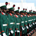 Troops of the Guards Brigade of the Nigerian Army rescue the wife of retired Brig.-Gen. Basil Adonkie hours after she is abducted from her Abuja residence
