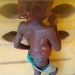 Seven-year-old girl Oluebube Ofoma whose mother allegedly injured with a hot knife in Anambra State following an accusation of theft.