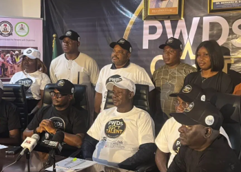 Officials of the National Commission for Persons with Disabilities and the Discovering Ability in Disability Initiative during the inauguration of committees for the PWDs Got Talent Reality TV Show 2026 in Abuja.