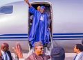 President Bola Ahmed Tinubu departs Paris, France, for Nigeria after ending his working vacation.