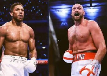 Fury-Joshua clash imminent at Times Square very soon.