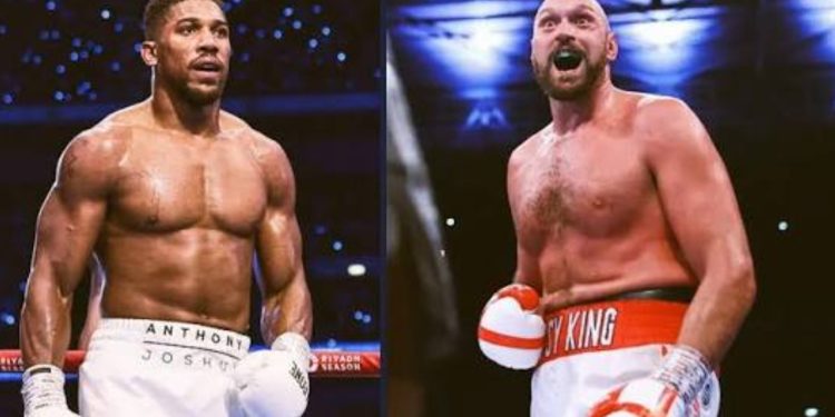 Fury-Joshua clash imminent at Times Square very soon.