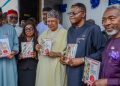 Cross River State Governor, Bassey Otu, Information Minister, Mohammed Idris and other officials at the commissioning of Cross River State Information Hub.