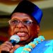 Alhaji Bamanga Tukur at a reception when he marked 80 years