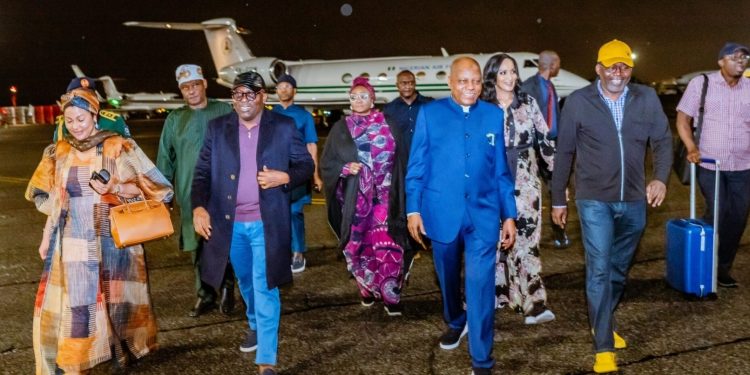 VP Kashim Shettima and entourage arrive United States to attend UNGA 81