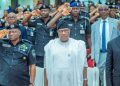 At CARSPO 26, SGF George Akume with IGP Tunji Disu and Imo State Governor Hope Uzodima.