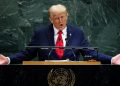 POTUS, Donald Trump at UNGA threatens to annihilate Iran.