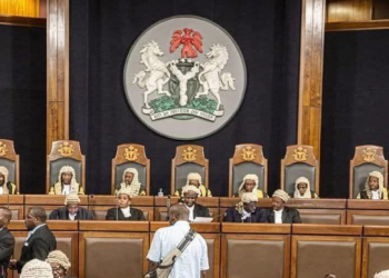 The Supreme Court of Nigeria in Abuja hears INEC’s appeal challenging the voiding of Electoral Act provisions on party primaries and membership registers.