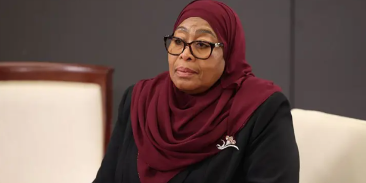 Tanzanian president Samia Hassan